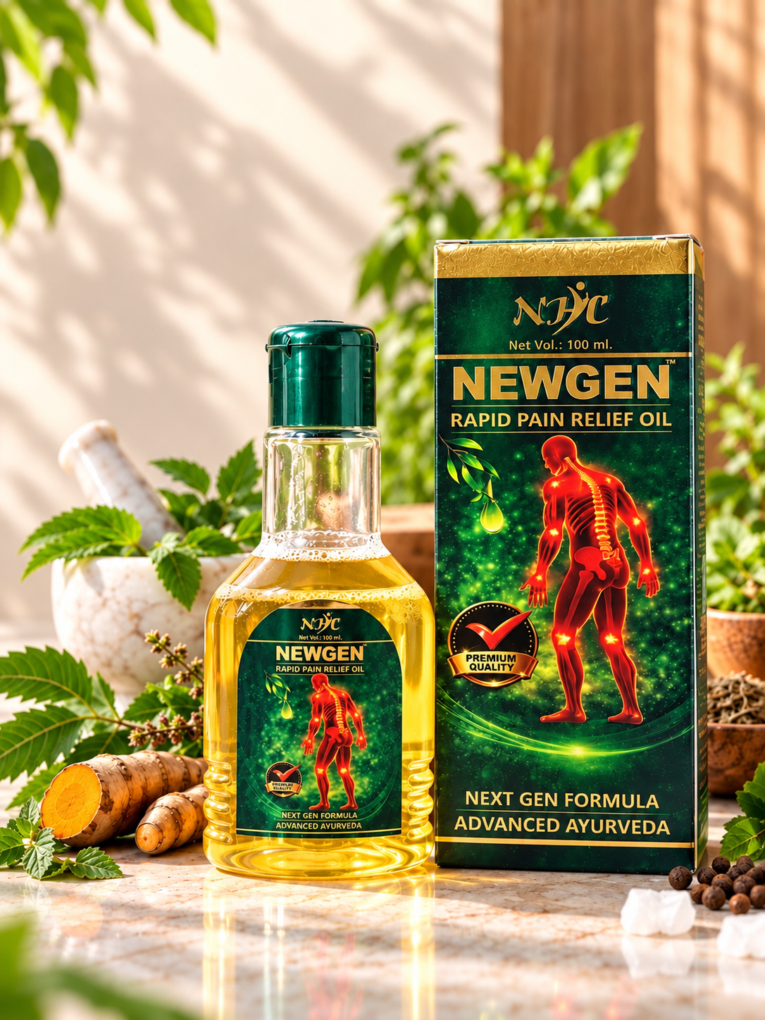Newgen Rapid Pain Relief Oil