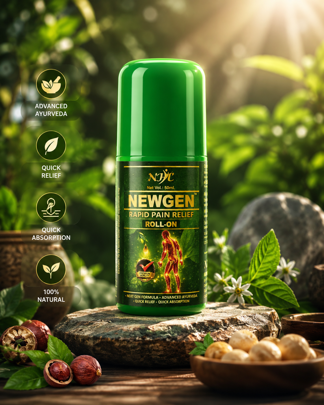 Newgen Rapid Pain Relief Roll On